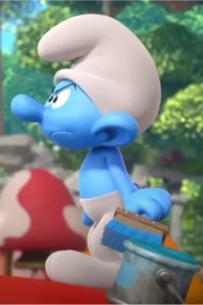 Blue Painter Smurf