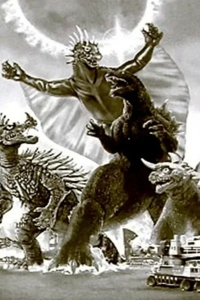 Godzilla, Anguirus, Varan, and King Caesar: Guardian Monsters’ Counterattack