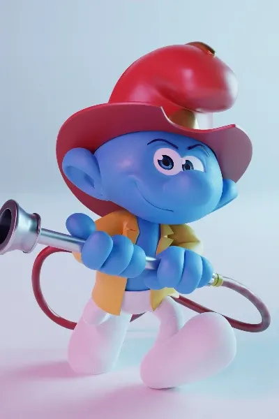 Fireman Smurf