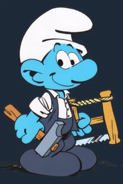 Carpenter Smurf