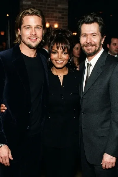 Brad Pitt, Gary Oldman and Janet Jackson