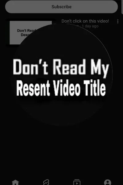 Don't Read My Name