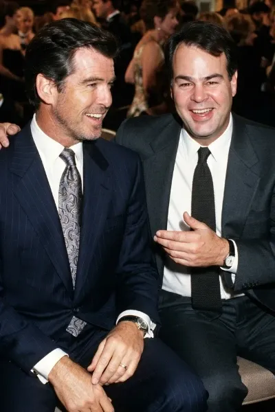 Pierce Brosnan and Dan Aykroyd