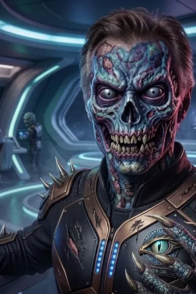 Reptilian Star Commander