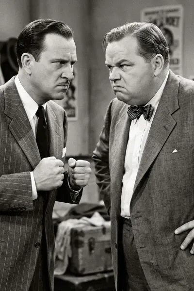 Bud Abbott and Roscoe Arbuckle