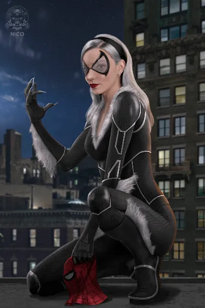 Black Cat (Anya Taylor-Joy) photo