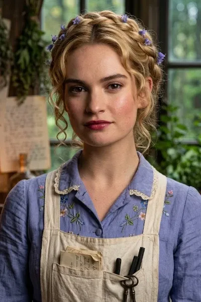 Lily James photo