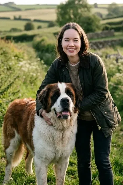 Anna Popplewell's dog