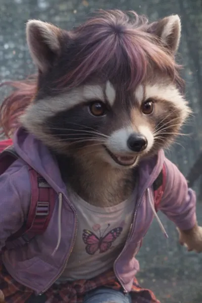 Rosie the Raccoon photo