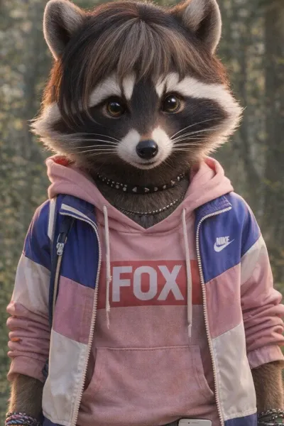 Rosie the Raccoon photo