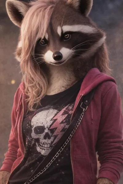 Rosie the Raccoon photo