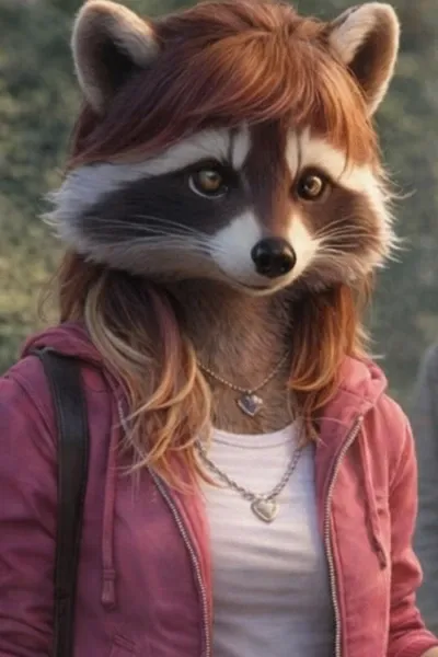 Rosie the Raccoon photo