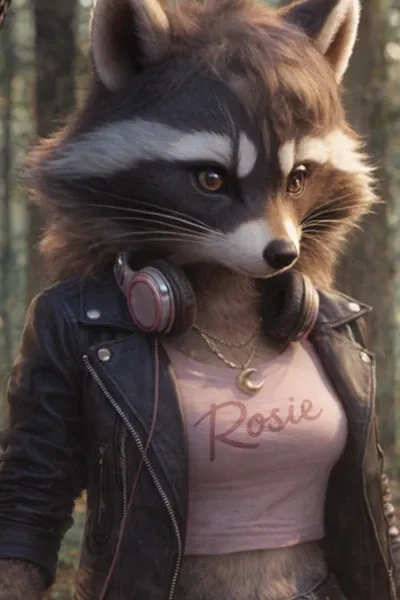 Rosie the Raccoon photo