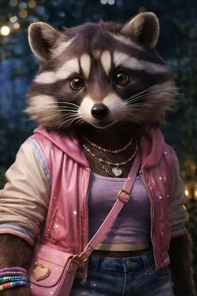 Rosie the Raccoon photo
