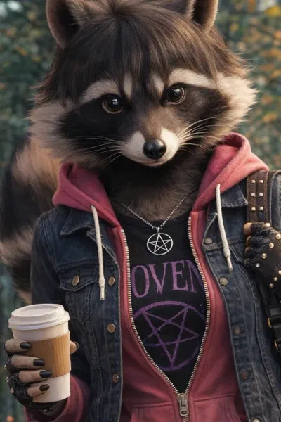 Rosie the Raccoon photo