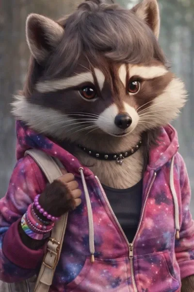 Rosie the Raccoon photo