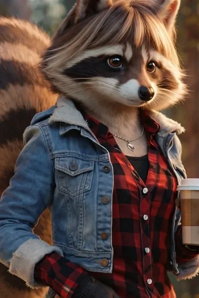 Rosie the Raccoon photo