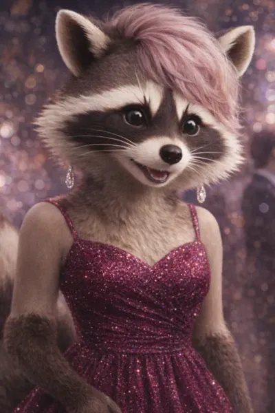 Rosie the Raccoon photo