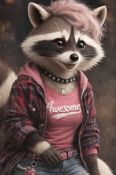 Rosie the Raccoon photo