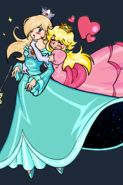 Peach and Rosalina photo