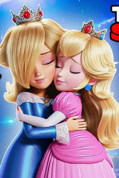 Peach and Rosalina photo