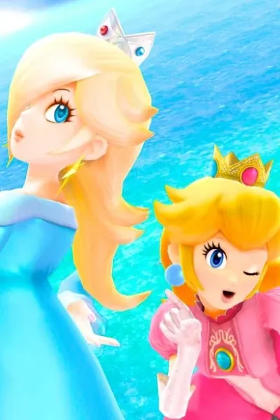 Peach and Rosalina photo
