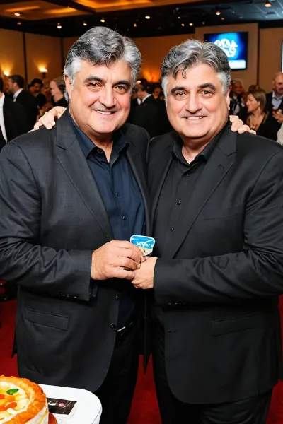 Jeff Bennett and Maurice LaMarche photo