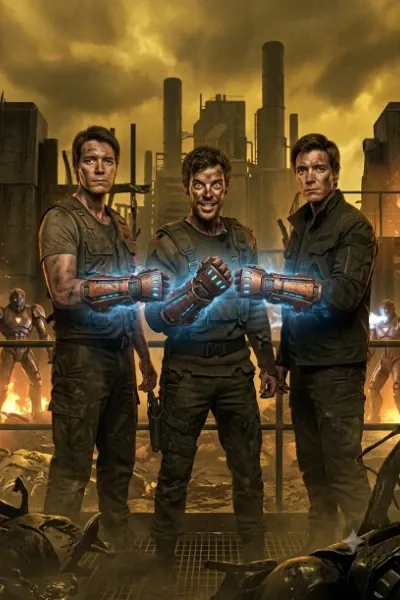 Harry Treadaway & James Phelps & Oliver Phelps