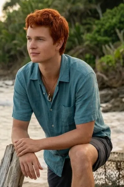Aaron (Ansel Elgort) photo