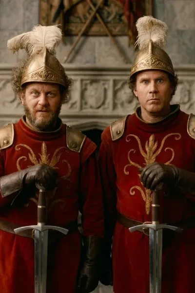 Gareth and Roderick (John C. Reilly and Will Ferrell)