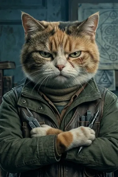 Cake the Cat (Emma Reese & Rosie) photo