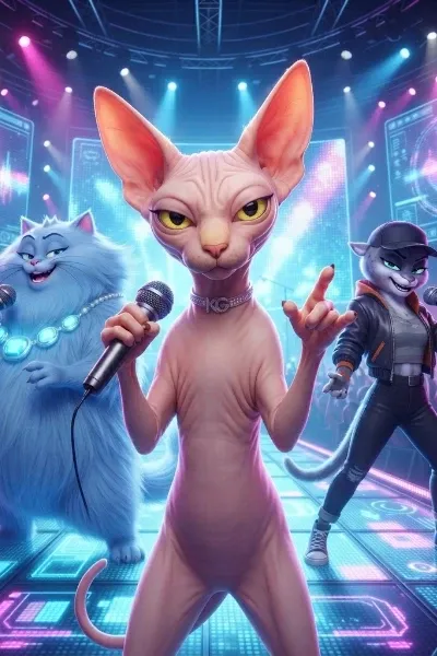 Kitty Galore, Jinx and Kitty Kat