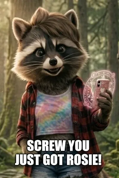 Rosie the Raccoon