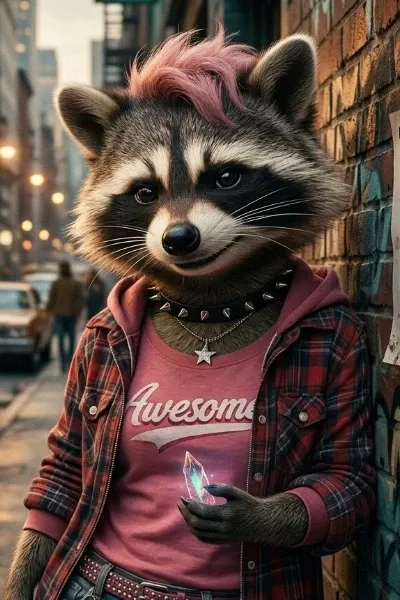 Rosie the Raccoon photo