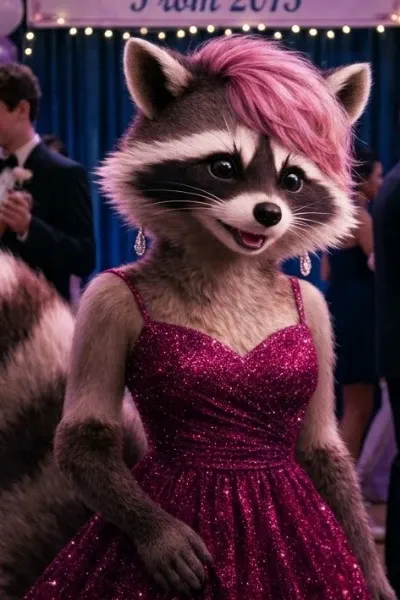 Rosie the Raccoon photo
