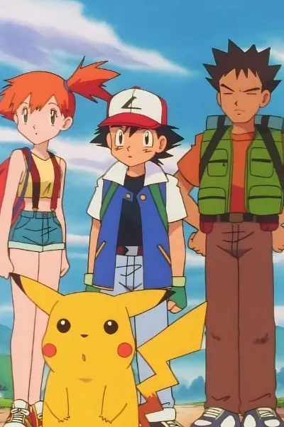 Kanto Crew (Ash, Pikachu, Misty and Brock)
