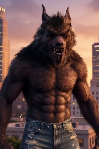 Werewolf Emmet Reese photo