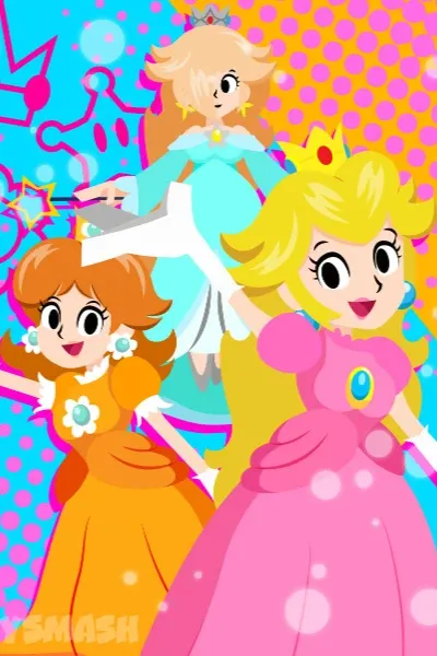 Princess Peach, Daisy and Rosalina photo