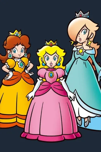 Princess Peach, Daisy and Rosalina photo