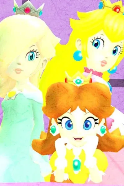 Princess Peach, Daisy and Rosalina photo