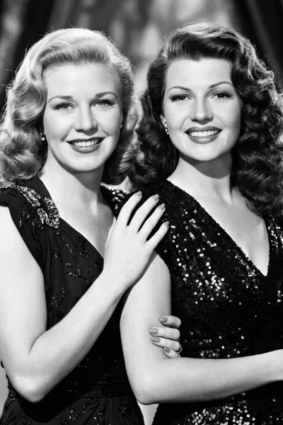 Ginger Rogers and Rita Hayworth photo