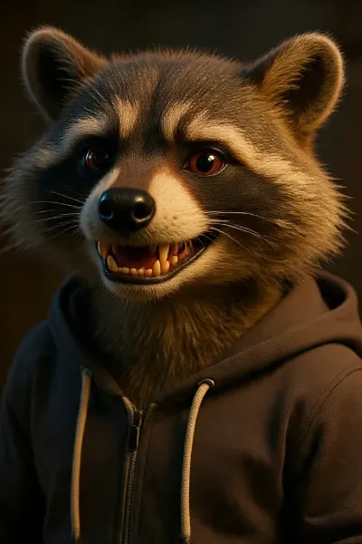 Roger The Raccoon