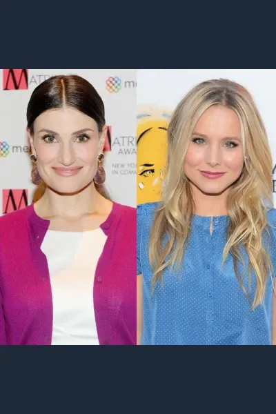 Idina Menzel and Kristen Bell photo