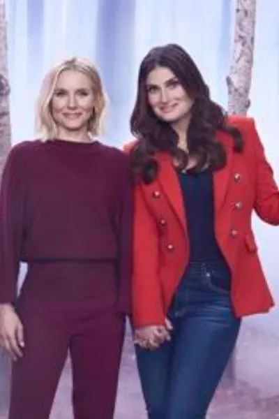 Idina Menzel and Kristen Bell photo