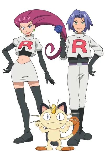 Team Rocket Trio (Jessie, James, and Meowth) photo
