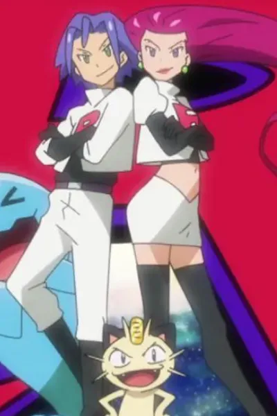 Team Rocket Trio (Jessie, James, and Meowth) photo