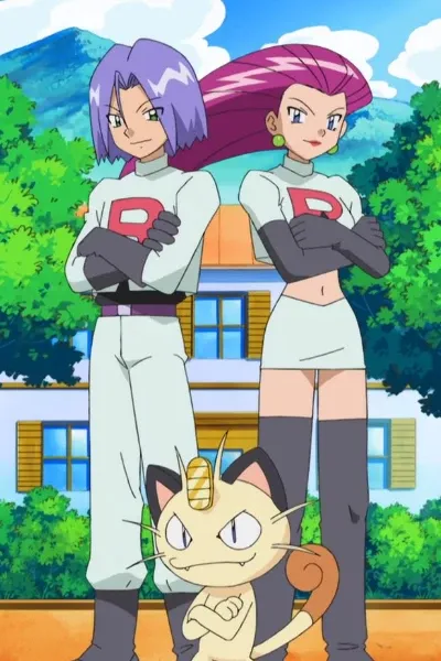 Team Rocket Trio (Jessie, James, and Meowth) photo