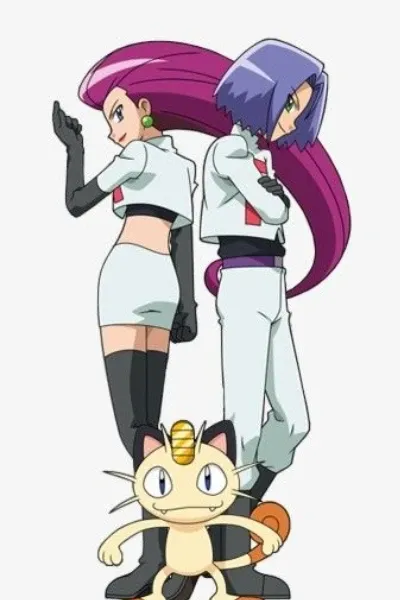 Team Rocket Trio (Jessie, James, and Meowth)