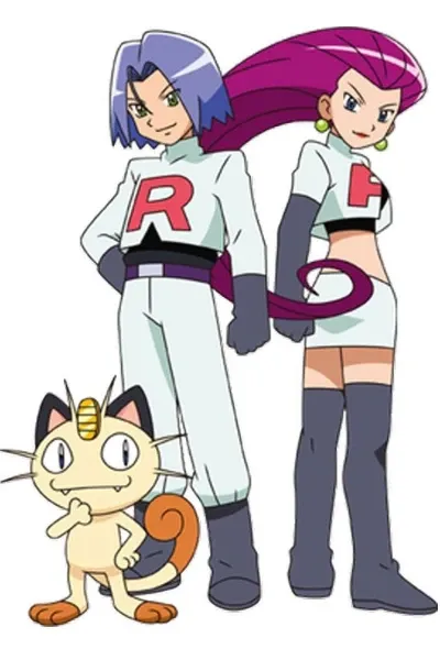Team Rocket Trio (Jessie, James, and Meowth) photo