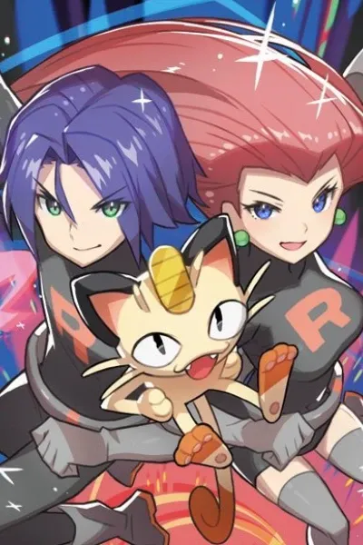 Team Rocket Trio (Jessie, James, and Meowth)